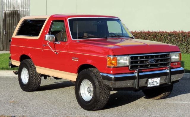 1989 Ford Bronco California