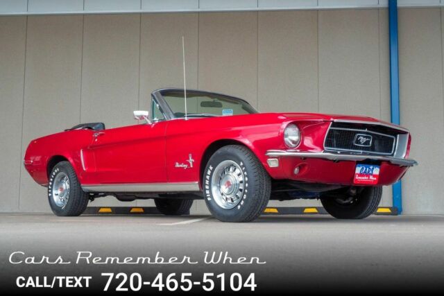 1968 Ford Mustang Convertible R134a A/C, Power Steering and Brakes