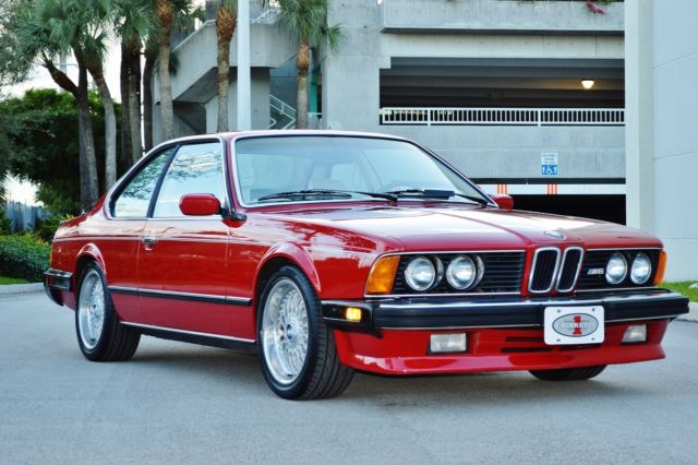 1987 BMW M6 M Series e24 Bimmer / M3 M5 CSI `