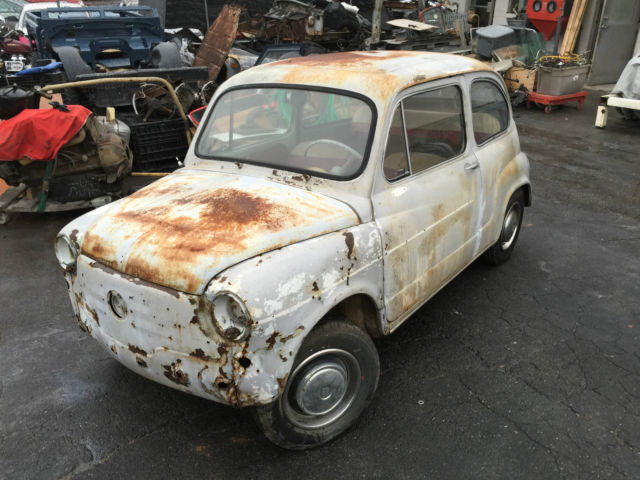 Fiat 600 Abarth clone nice solid appears complete OTHER hot rod ...